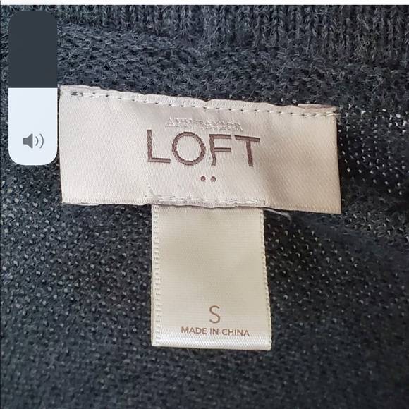 Ann Taylor LOFT Knit & Leather Belted Cardigan - Picture 4 of 7